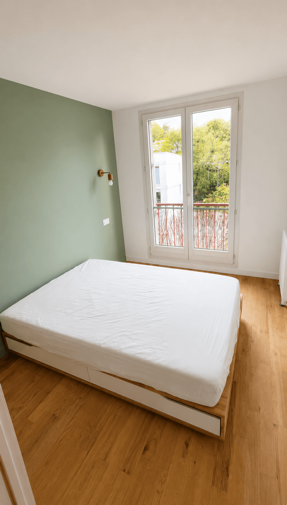 Rénovation chambre peinture et parquet à Montreuil (93) — DAS Batiment